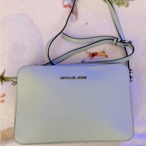 Michael Kors Pastel Mint Green Crossbody Bag